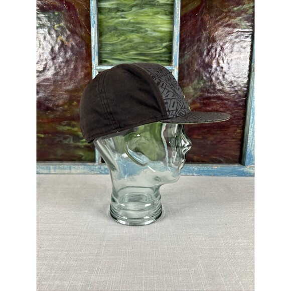 Mountain Dew Hat Cap Embroidered Logo Black Gray Green 2012 *Signed* - Picture 4 of 14